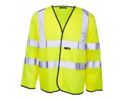 High Visibility Long Sleeve Waistcoat